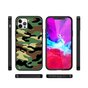 Army TPU legerprint hoesje voor iPhone 13 Pro Max - groen