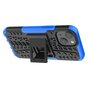 Shockproof TPU met stevig hoesje voor iPhone 13 mini - blauw en zwart