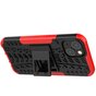 Shockproof TPU met stevig hoesje voor iPhone 13 - rood en zwart