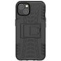 Shockproof TPU met stevig hoesje voor iPhone 13 - zwart