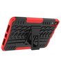 Shockproof TPU met stevig hoes voor iPad mini 6 - rood en zwart