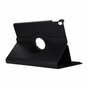Just in Case Rotating 360 kunstleer hoes geschikt voor iPad 10.2 (2019 2020 2021) - zwart