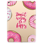 Just in Case Slim TPU donuts hoes voor iPad 10.2 (2019 2020 2021) - transparant
