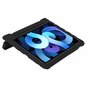 Just in Case Kids Case Stand EVA hoes geschikt voor iPad Air 4 10.9 2020 &amp; iPad Air 5 2022 - zwart