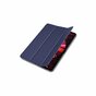 Just in Case Smart Tri-Fold kunstleer hoes geschikt voor iPad Pro 11 (2018 2020 2021 2022) - blauw