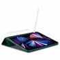 Spigen Urban Fit kunstleer hoes geschikt voor iPad Pro 11 (2018 2020 2021 2022) - groen