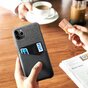 ESR Metro stof en kunstleer hoesje voor iPhone 11 Pro Max - zwart