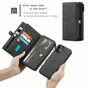 Caseme Luxe XL Portemonnee splitleder hoesje geschikt voor iPhone 13 - zwart