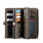 Caseme Luxe XL Portemonnee splitleder hoesje geschikt voor iPhone 13 Pro - bruin