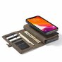 Caseme Luxe XL Portemonnee splitleder hoesje geschikt voor iPhone 13 Pro - bruin