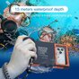 Shellbox waterproof hoesje duiken universeel case onderwater waterbestendig cover - Oranje Zwart