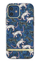 Richmond &amp; Finch Blue Leopard stevig luipaarden hoesje voor iPhone 12 en iPhone 12 Pro - blauw