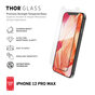 THOR DT Glass CF 2D Anti Bac screenprotector voor iPhone 12 Pro Max - transparant