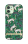 Richmond &amp; Finch Green Leopard luipaarden hoesje voor iPhone 12 mini - groen