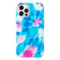 Laut Huex Tie Dye hoesje voor iPhone 12 en iPhone 12 Pro - blauw