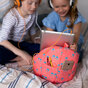Planet Buddies uil tablet kussen standaard beanbag geschikt voor iPad houder - Roze