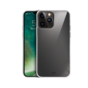 Xqisit Phantom glass Anti Bac tpu en gehard glas hoesje geschikt voor iPhone 12 Pro Max - transparant