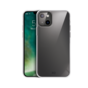 Xqisit Phantom glass Anti Bac tpu en gehard glas hoesje geschikt voor iPhone 13 mini - transparant