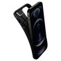 Spigen Rugged Armor TPU met Air Cushion carbonvezels hoesje geschikt voor iPhone 12 en iPhone 12 Pro - zwart