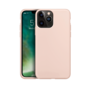 Xqisit Silicone case Anti Bac PC en siliconen hoesje geschikt voor iPhone 13 Pro - roze