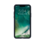 Xqisit Silicone case Anti Bac PC en siliconen hoesje geschikt voor iPhone 13 - blauw