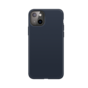 Xqisit Silicone case Anti Bac PC en siliconen hoesje geschikt voor iPhone 13 - blauw