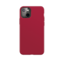 Xqisit Silicone case Anti Bac PC en siliconen hoesje voor iPhone 13 - rood
