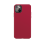 Xqisit Silicone case Anti Bac PC en siliconen hoesje geschikt voor iPhone 13 - rood
