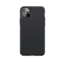 Xqisit Silicone case Anti Bac PC en siliconen hoesje geschikt voor iPhone 13 mini - zwart