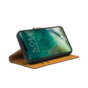 Xqisit Slim Wallet Selection Anti Bac kunstleer en TPU hoesje geschikt voor iPhone 13 mini - zwart