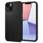 Spigen Thin Fit dun polycarbonaat hoesje geschikt voor iPhone 13 - zwart