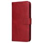 Bookcase Wallet kunstleer hoesje voor iPhone 14 Pro Max - rood