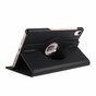 Just in Case Rotating 360 Case hoes geschikt voor iPad mini 6 (2021) &amp; iPad mini 7 (2024) - zwart