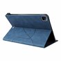 Just in Case Business Book Case hoes voor iPad Pro 11 inch (2018 2020 2021 2022) - blauw