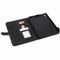 Just in Case Business Book Case hoes geschikt voor iPad mini 6 (2021) &amp; iPad mini 7 (2024) - zwart