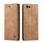 Caseme Retro Wallet Case hoesje voor iPhone 7, 8, SE 2020 en SE 2022 - bruin