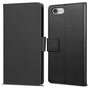 Just in Case Wallet Case hoesje voor iPhone SE 2020 en iPhone SE 2022 - zwart