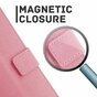 Just in Case Wallet Case hoesje geschikt voor iPhone 12 Pro Max - roze
