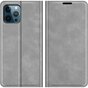 Just in Case Wallet Case Magnetic hoesje geschikt voor iPhone 12 Pro Max - grijs