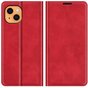 Just in Case Wallet Case Magnetic hoesje geschikt voor iPhone 13 - rood