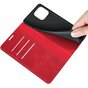 Just in Case Wallet Case Magnetic hoesje voor iPhone 13 Pro Max - rood