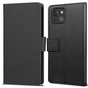Just in Case Wallet Case hoesje geschikt voor iPhone 13 mini - zwart