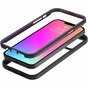 Just in Case 360 Full Cover Defense Case hoesje geschikt voor iPhone 13 Pro Max - zwart