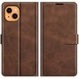 Just in Case TPU Wallet Case Magnetic hoesje voor iPhone 13 mini - bruin