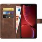 Just in Case TPU Wallet Case Magnetic hoesje voor iPhone 13 mini - bruin