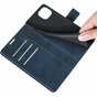 Just in Case TPU Wallet Case Magnetic hoesje voor iPhone 13 - blauw