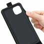 Just in Case Vertical Flip Case hoesje geschikt voor iPhone 14 Plus - zwart