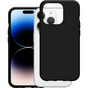 Just in Case Soft TPU Case hoesje voor iPhone 14 Pro - zwart