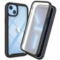 Just in Case 360 Full Cover Defense Case hoesje geschikt voor iPhone 14 Plus - zwart