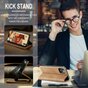 Caseme Retro Wallet Case hoesje geschikt voor iPhone 14 - bruin